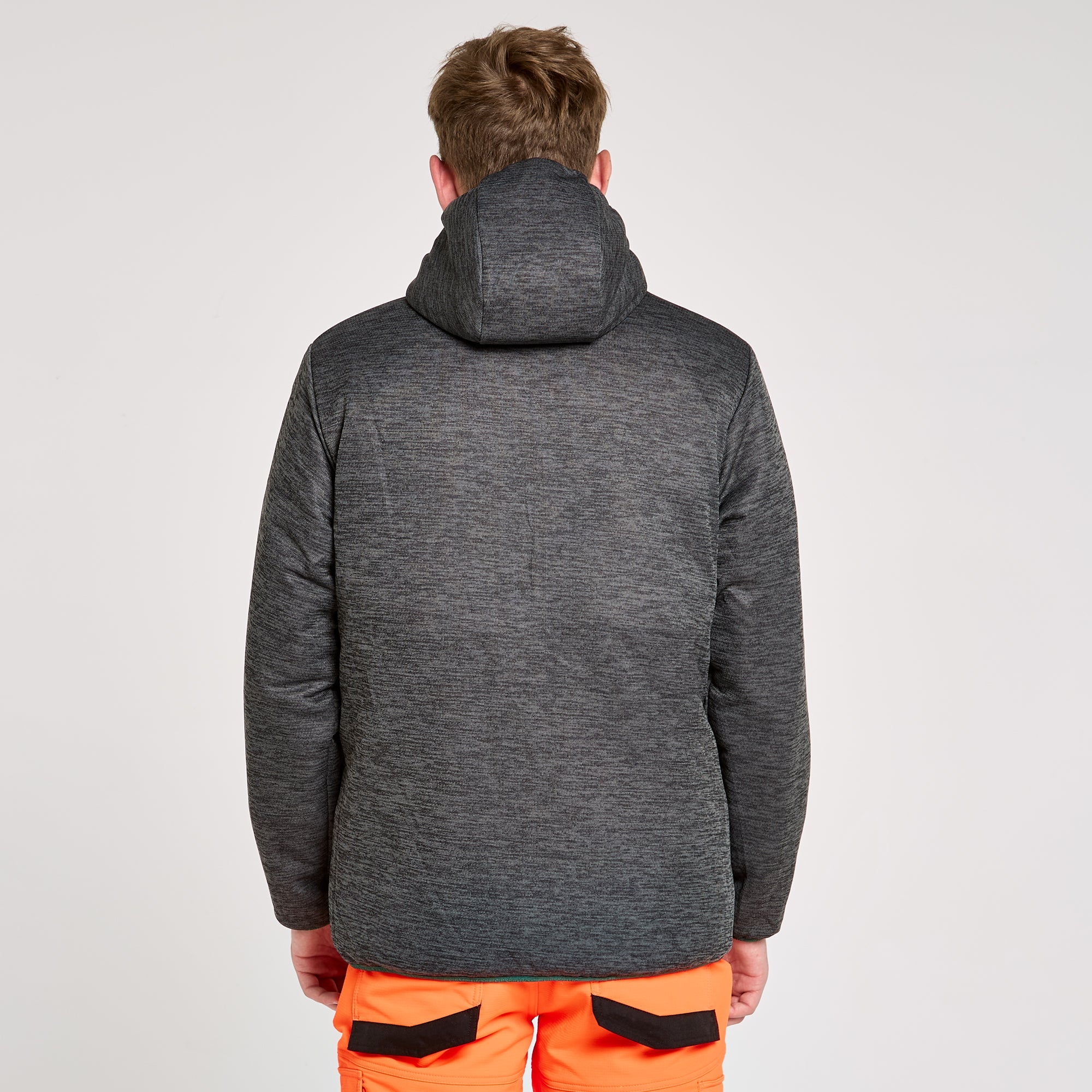 Reversible Puffer Jacket Orange