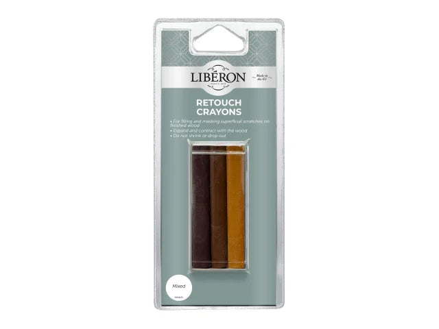 Liberon Retouch Crayons Mixed (3 Pack)