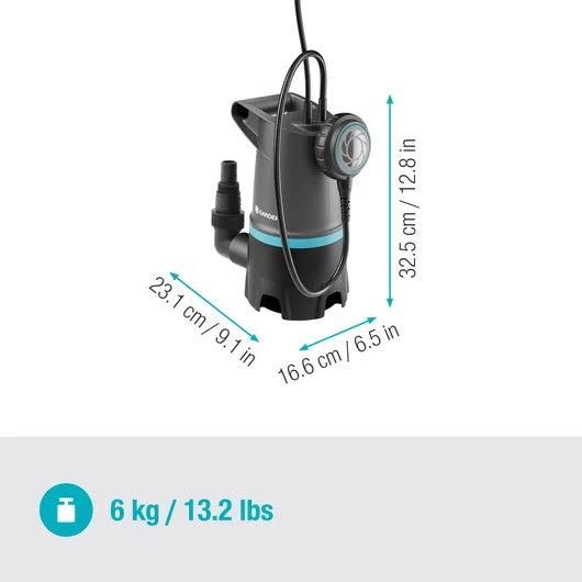 Gardena Dirty Water Subm. Pump 20000 BASIC