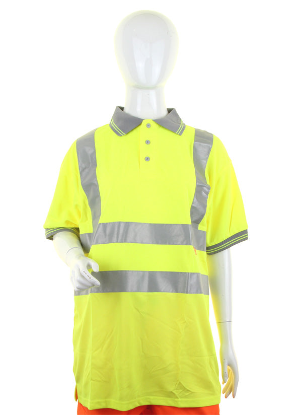 Beeswift Ladies Hi-vis  S/S Polo