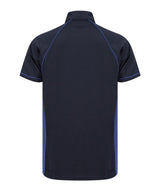 Finden & Hales Piped Performance Polo - Navy/Royal/Royal*