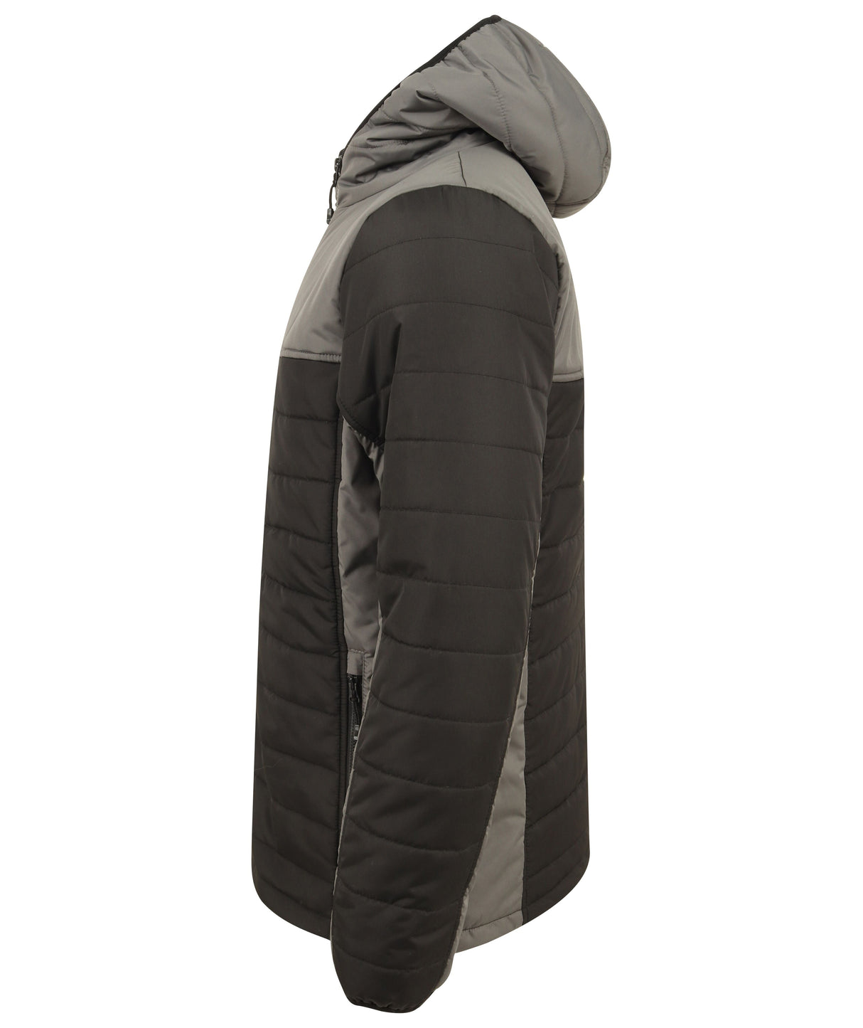 Finden & Hales Hooded Contrast Padded Jacket