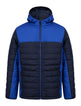 Finden & Hales Hooded Contrast Padded Jacket