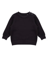 Larkwood Crew Neck Sweatshirt With Shoulder Poppers