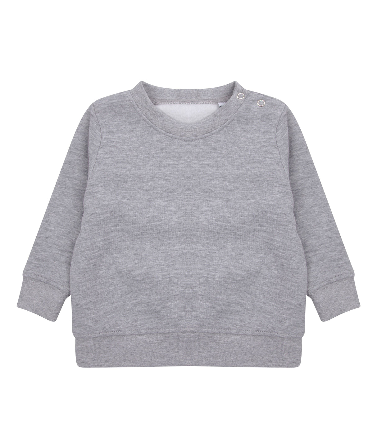 Larkwood Crew Neck Sweatshirt With Shoulder Poppers