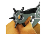 Maun Revolving Leather Hole Punch Pliers