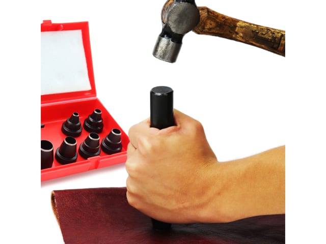 Maun Imperial Wad Punch Kit, 9 Piece