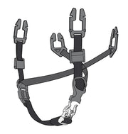 Beeswift V-Gard Textile Universal 4-Point Chinstrap