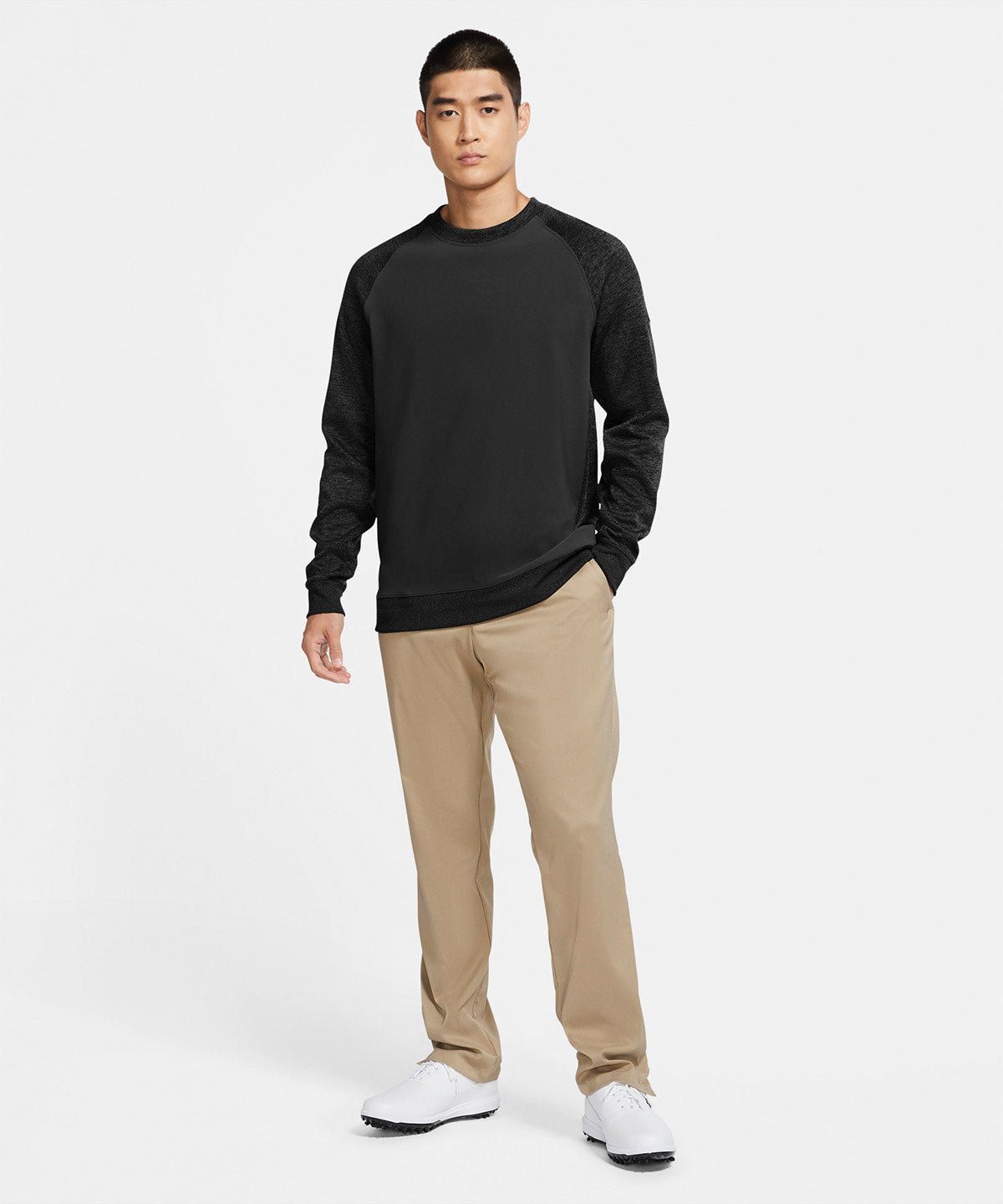 Nike Dri-Fit Player Long Sleeve Golf Crew