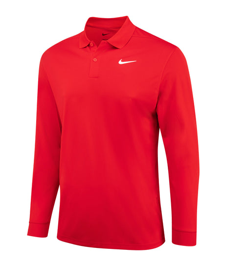 Nike Dri-Fit Victory Solid Long Sleeve Polo