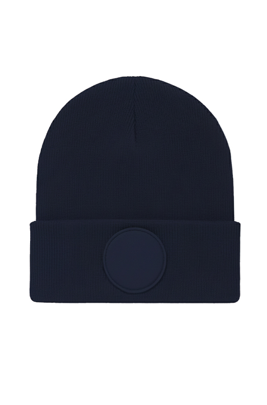 Uneek Circular Patch Beanie