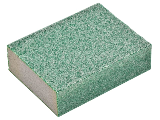 Oakey Dual-Grit Flexible Sanding Sponge Coarse/Extra Coarse