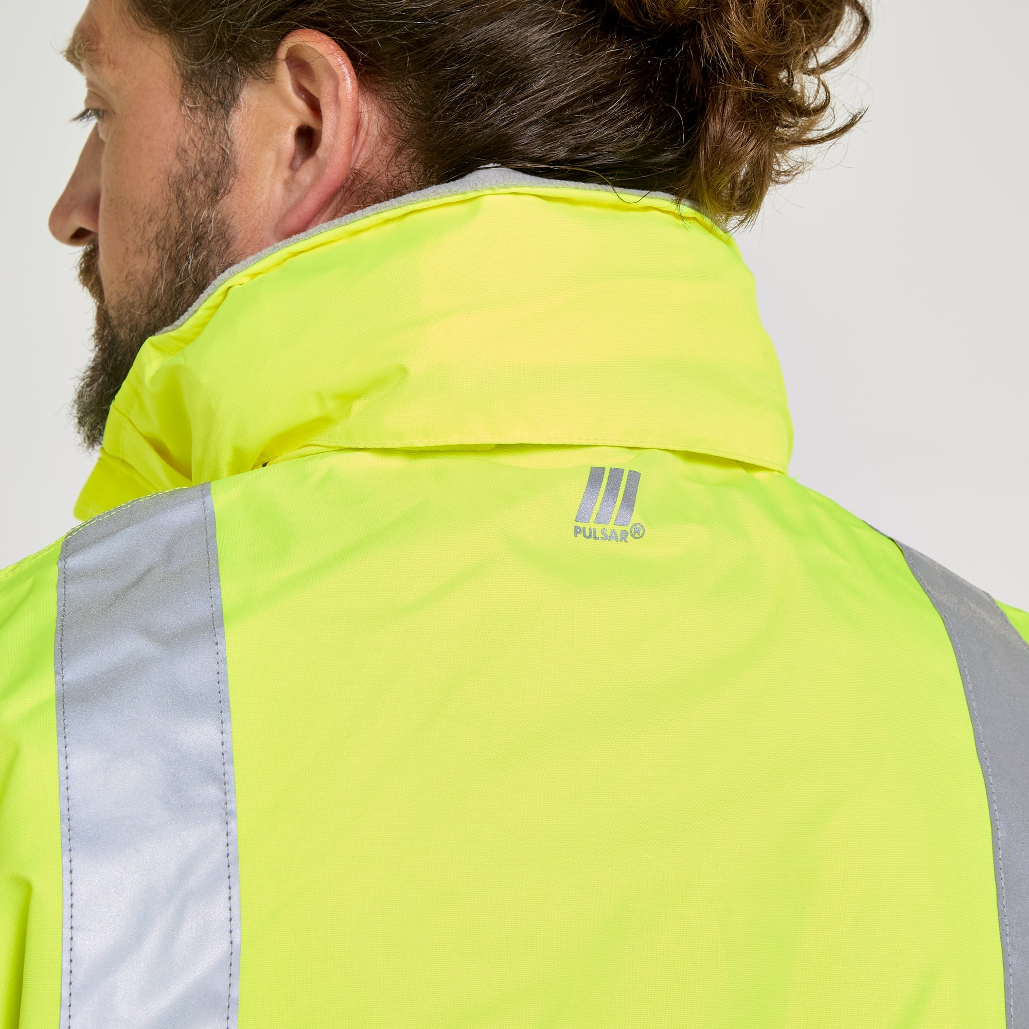 Pulsar Mesh Lined Coverall Yellow - Recycled Content