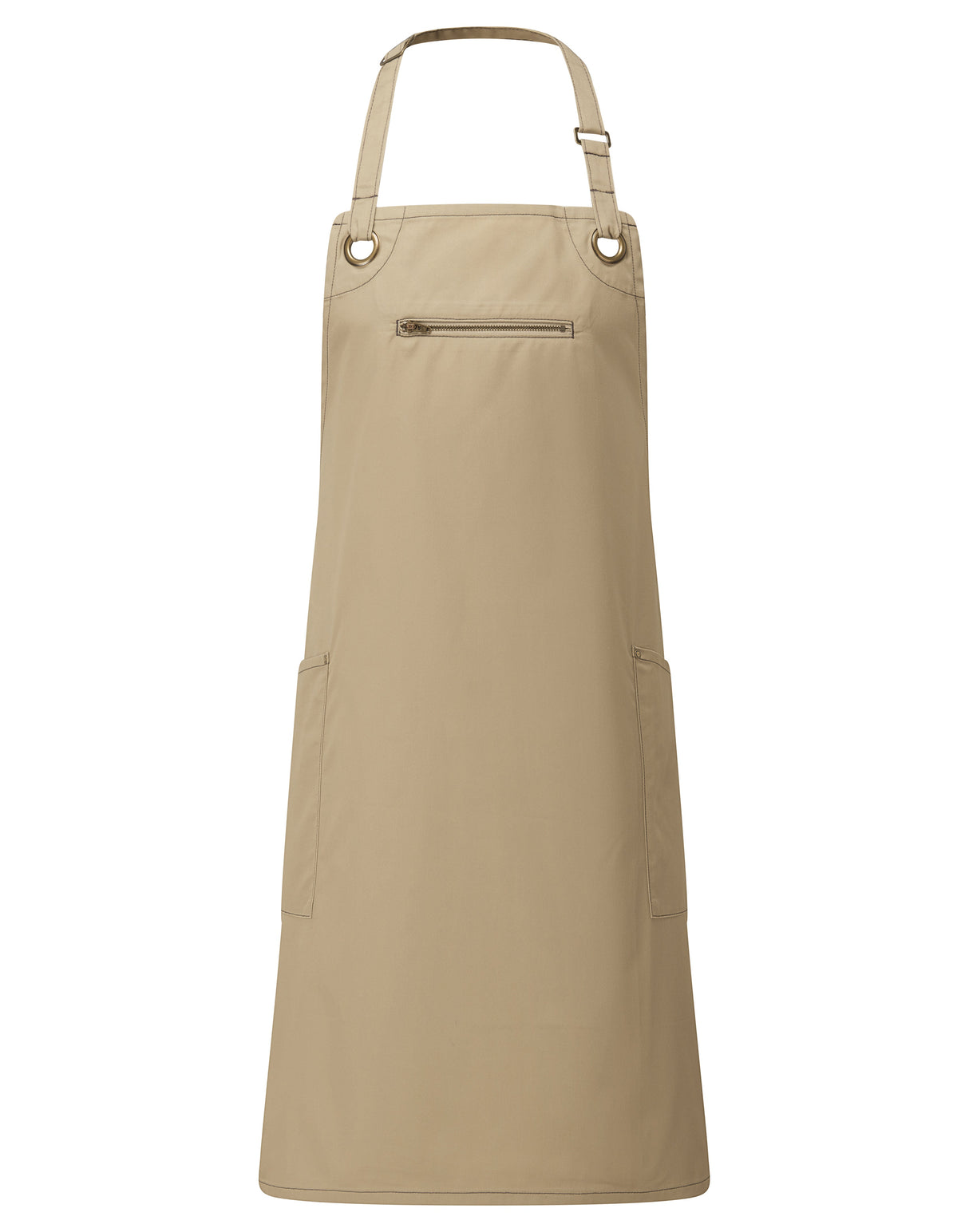 Premier Barley Contrast Stitch Bib Apron