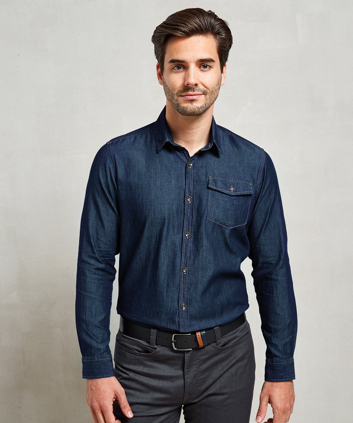 Premier Jeans Stitch Denim Shirt