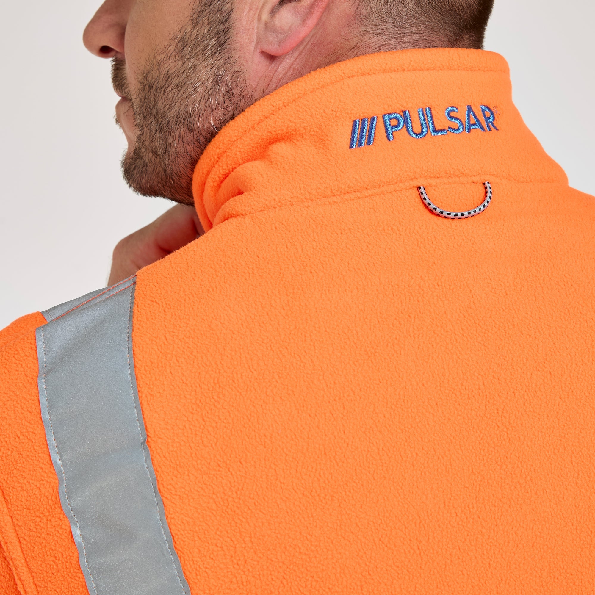 Pulsar Interactive Polar Fleece Jacket Orange Recycled Content