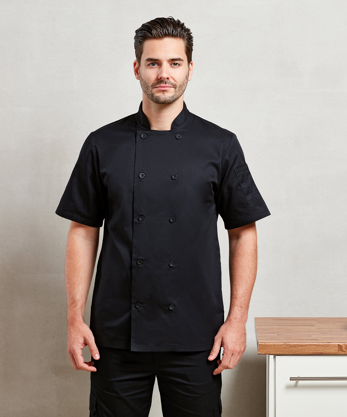 Premier Short Sleeve Chef's Jacket