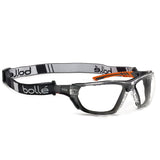 Bollé Safety Ness+ Safety Glasses with Adjustable Strap