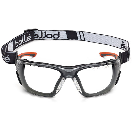 Bollé Safety Ness+ Safety Glasses with Adjustable Strap