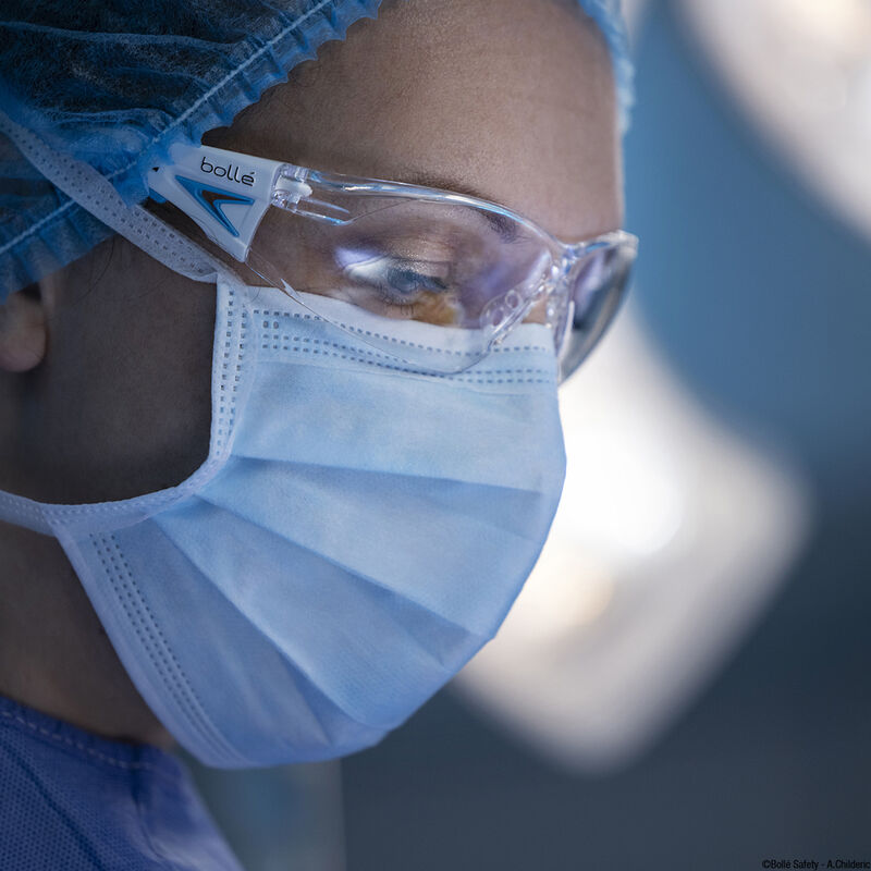 Bolle Safety Rush+ Small Spectacles Clear PC Lens