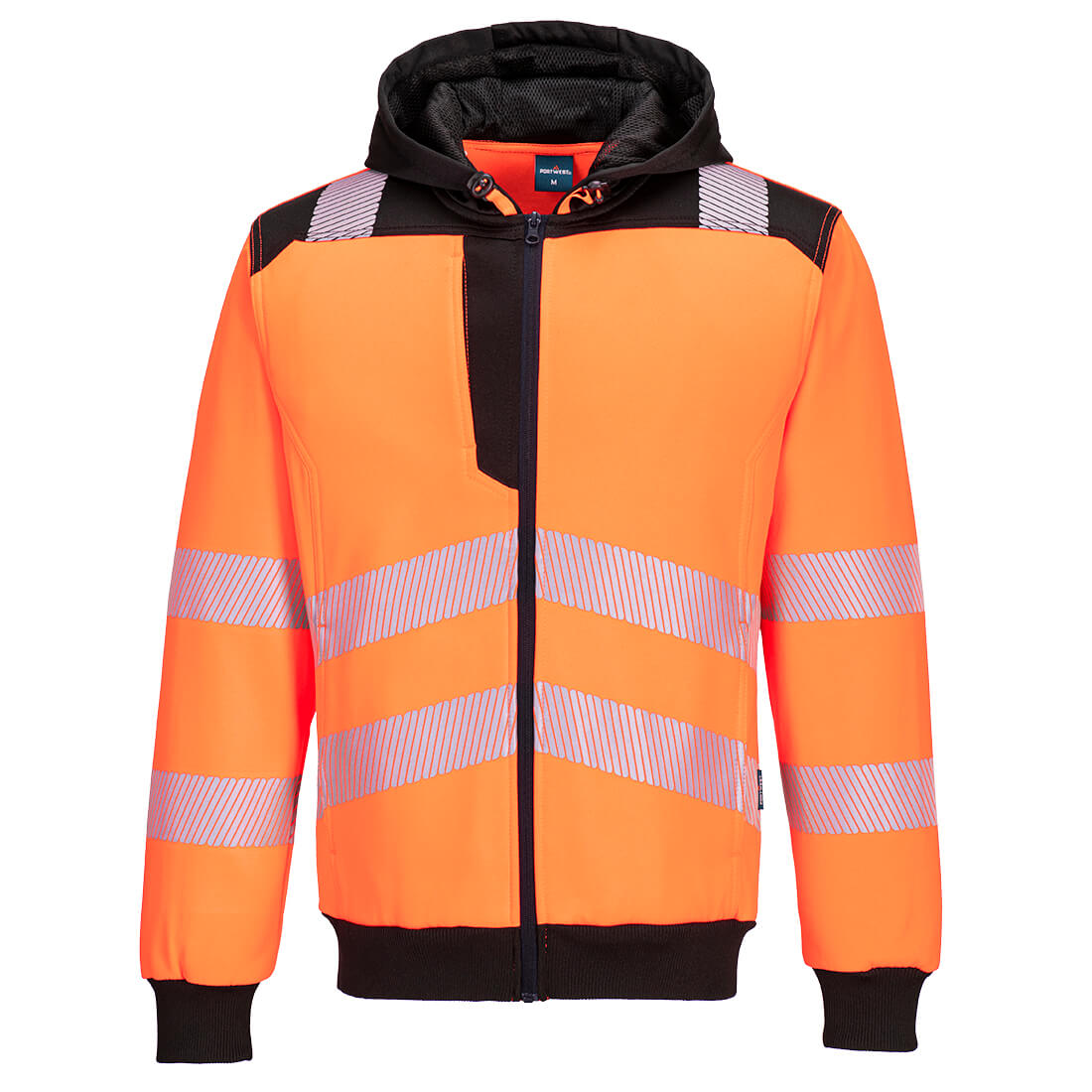 Portwest PW3 Hi-Vis Zip Hoodie