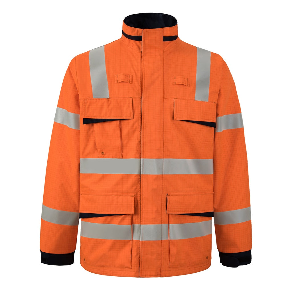 Future Garments Phoenix-Fr Hi Vis Arc Waterproof Jkt