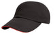 Result Headwear Junior Low-Profile Heavy Brushed Cotton Cap With Sandwich Peak