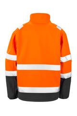 Result Safeguard Printable Safety Softshell Jacket