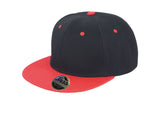 Result Headwear Bronx Original Flat Peak Snapback Dual Colour Cap