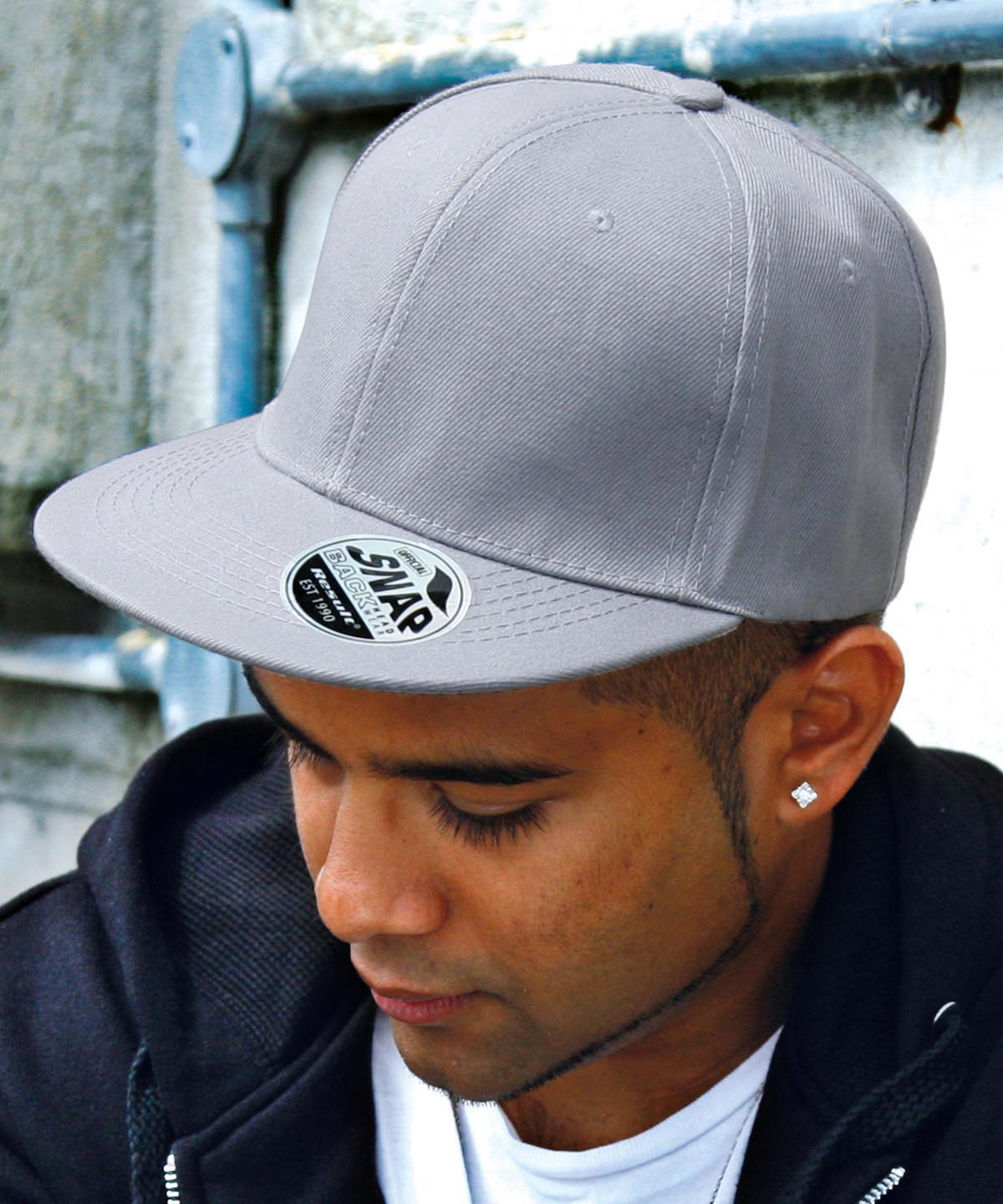 Result Headwear Bronx Original Flat Peak Snapback Cap