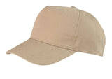 Result Headwear Boston 5-Panel Polycotton Printer's Cap