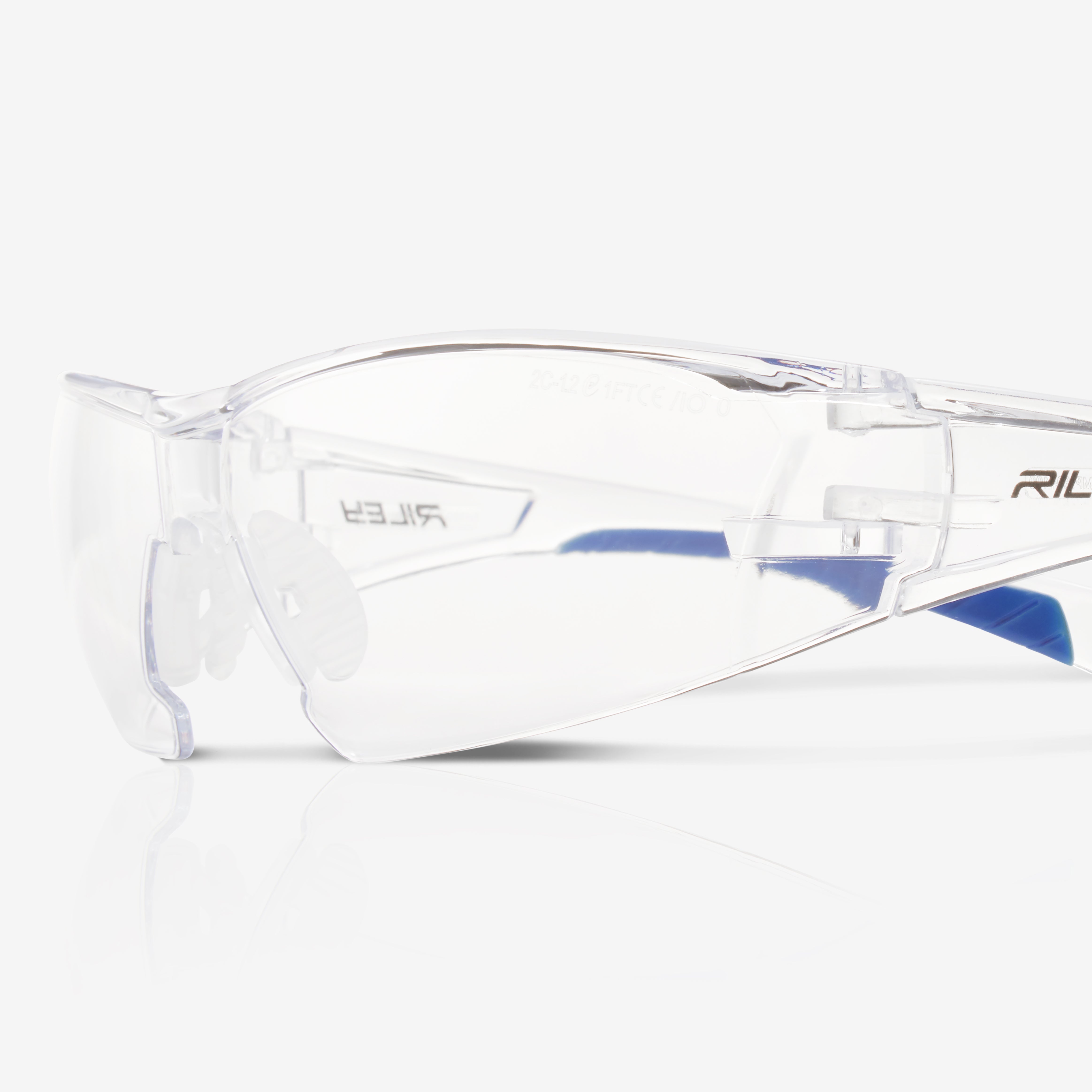 Riley Kosma Frameless Safety Glasses with Neck Cord