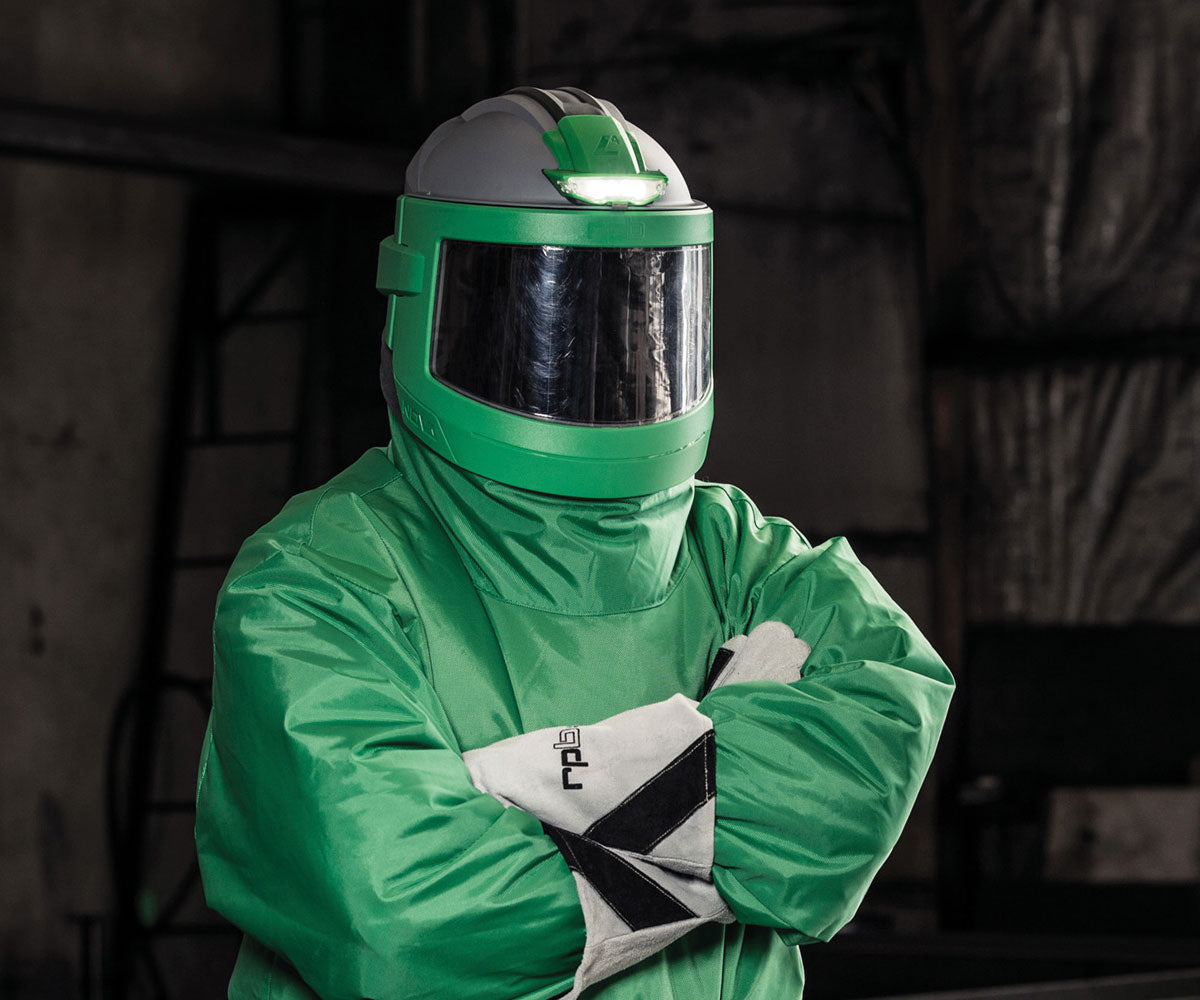 GVS Nova 3  Respirator, includes: NV3-750 Nylon Cape, NV2030 Low Flow Indicator, NV2021B Breathing Tube, 03-102 Constant Flow Valve Assembly - CE