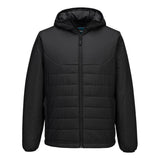 Portwest Professional Hooded Insulated Baffle Jacket