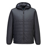 Portwest Professional Hooded Insulated Baffle Jacket