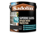 Sadolin Superdec Opaque Wood Protection Black Gloss 2.5 litre