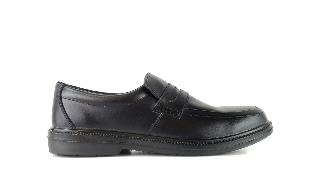 Giffard Newton & Sons TuffKing S3 Lightweight Metal-Free Full Grain Leather Safety Loafers