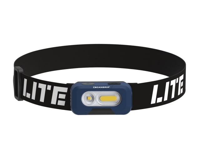 SCANGRIP® HEAD LITE R Rechargeable COB LED Headlamp 150 lumens