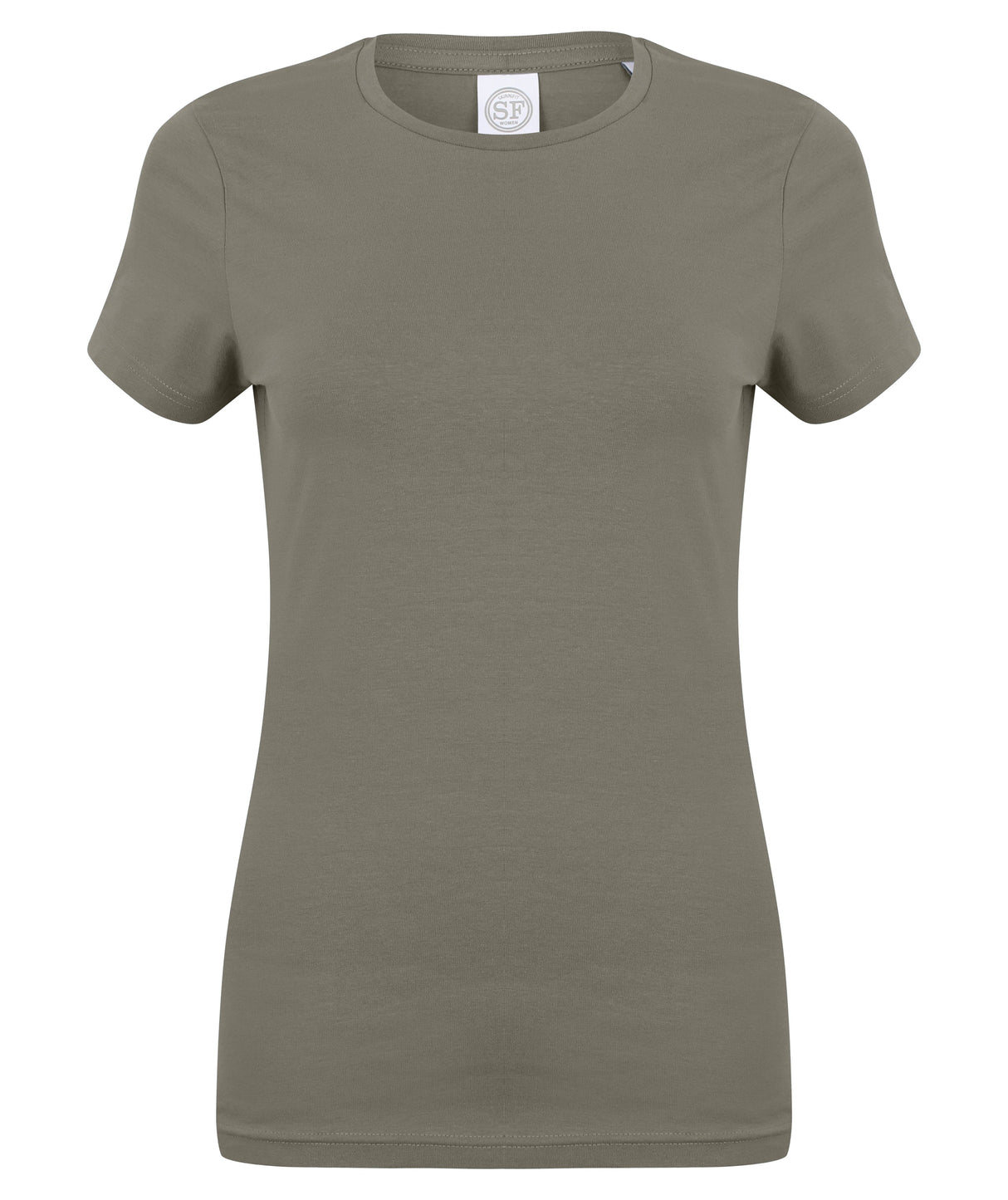 Sf Feel Good Women's Stretch T-Shirt - Khaki