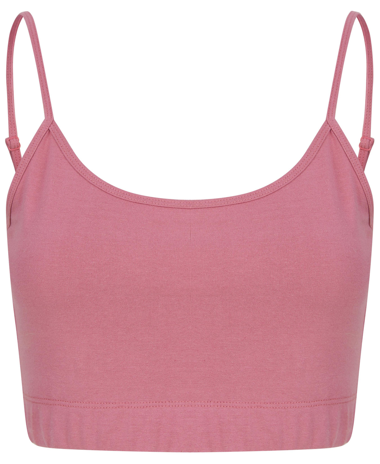 Sf Women's Sustainable Fashion Cropped Cami Top With Adjustable Straps