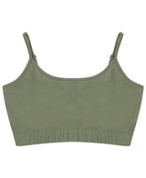 Sf Women's Sustainable Fashion Cropped Cami Top With Adjustable Straps