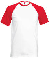 Fruit Of The Loom Short Sleeve Baseball T