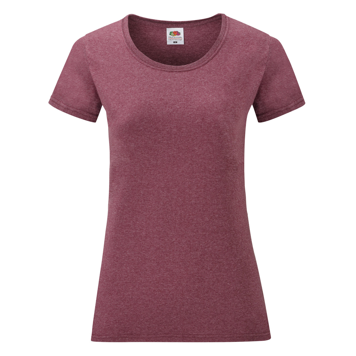 Fruit Of The Loom Women's Valueweight T - Heather Burgundy