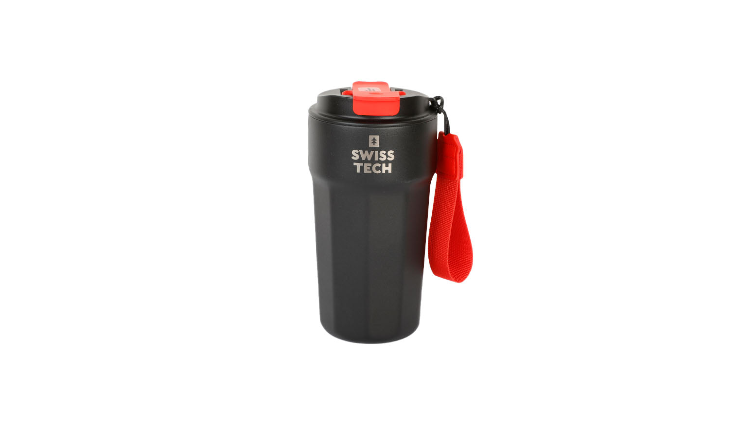 Scruffs Swiss-Tech 500ml Vacuum Insulated Thermal Mug - Stainless Steel Travel Mug