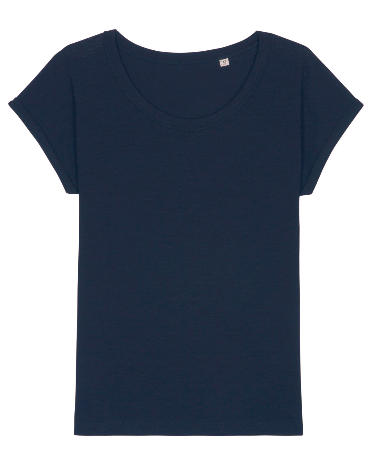 Stanley/Stella Women's Stella Rounders Slub Rolled Sleeve Slub T-Shirt (Sttw112)