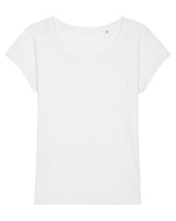 Stanley/Stella Women's Stella Rounders Slub Rolled Sleeve Slub T-Shirt (Sttw112)