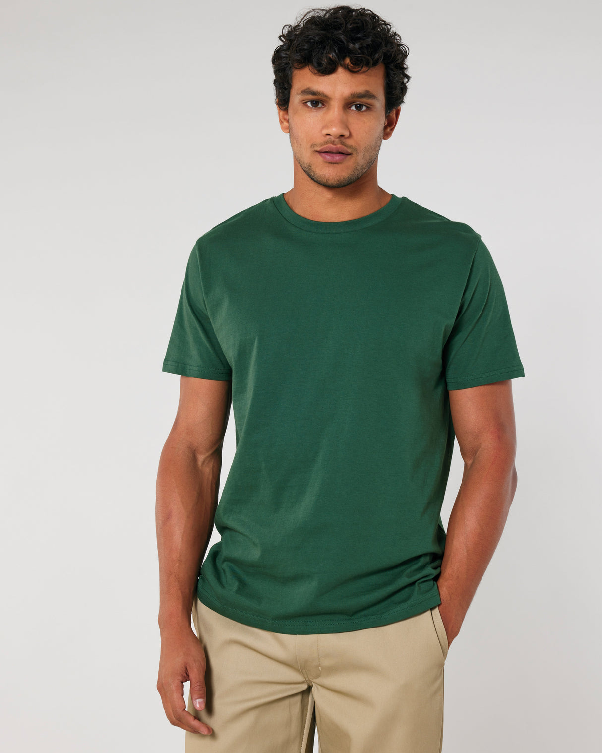 Stanley/Stella Rocker The Essential Unisex T-Shirt (Sttu758) - Bottle Green