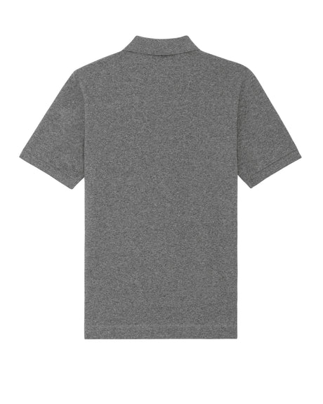 Stanley/Stella Prepster Unisex Short Sleeve Polo (Stpu331) - Black Heather Mid Grey