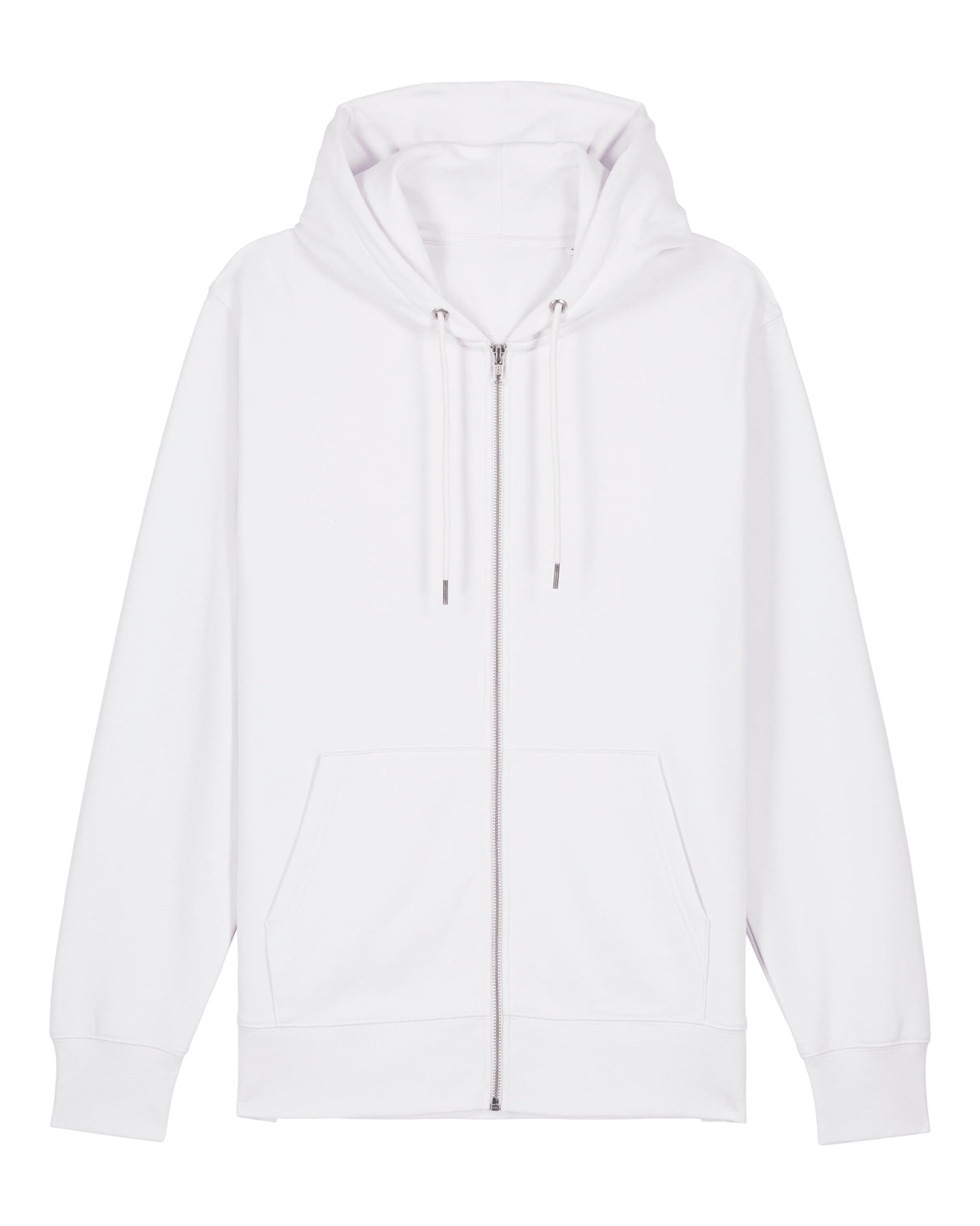 Stanley/Stella Unisex Cultivator 2.0 Iconic Zip-Thru Hoodie Sweatshirt (Stsu179) - White