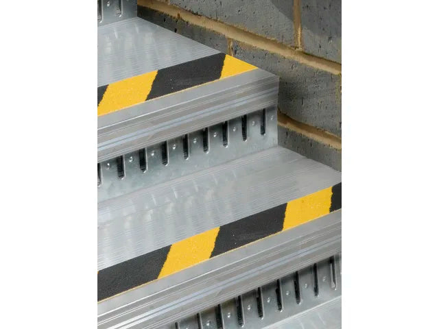 Sylglas Anti-Slip Tape 50mm x 3m Black & Yellow Hazard